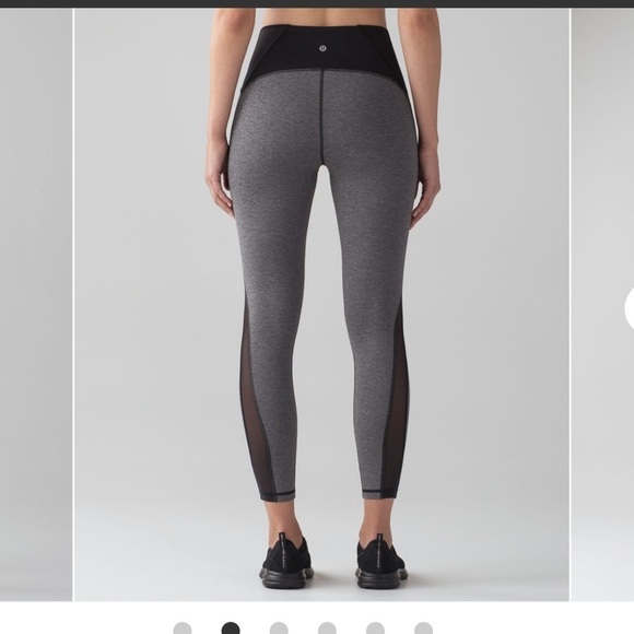Lululemon Train Times 7/8 Pant *25"
Heathered Black / Black 4 - Picture 3 of 8